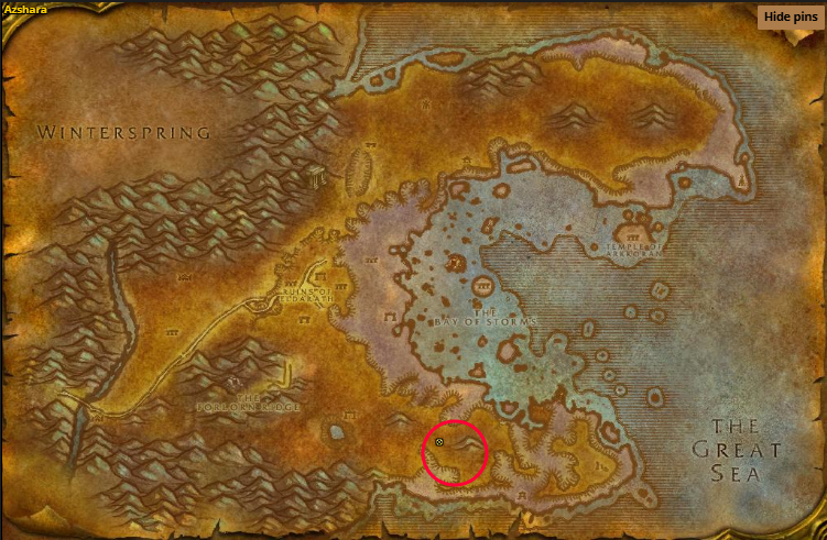 Azshara map