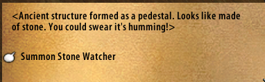 Pedestal humming